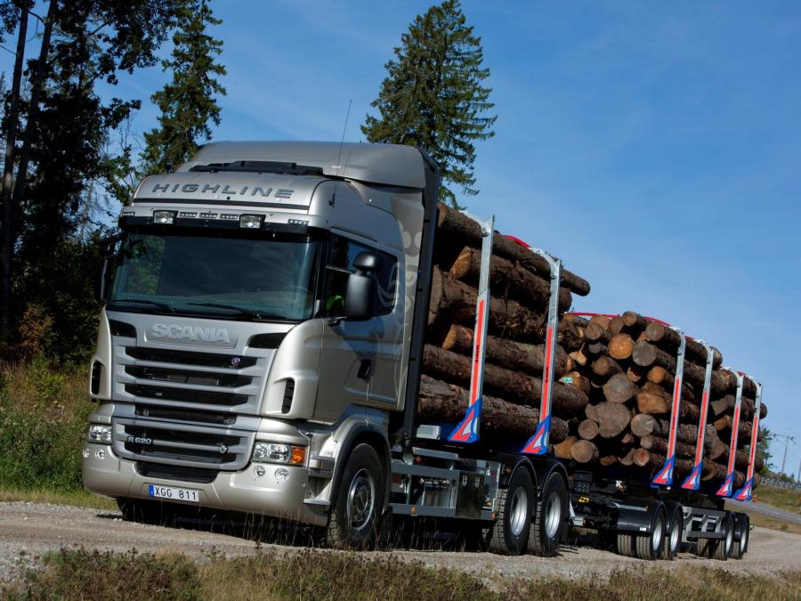  Scania R620 6x4 Highline Timber Truck 2009 года  (фото 5 из 7)